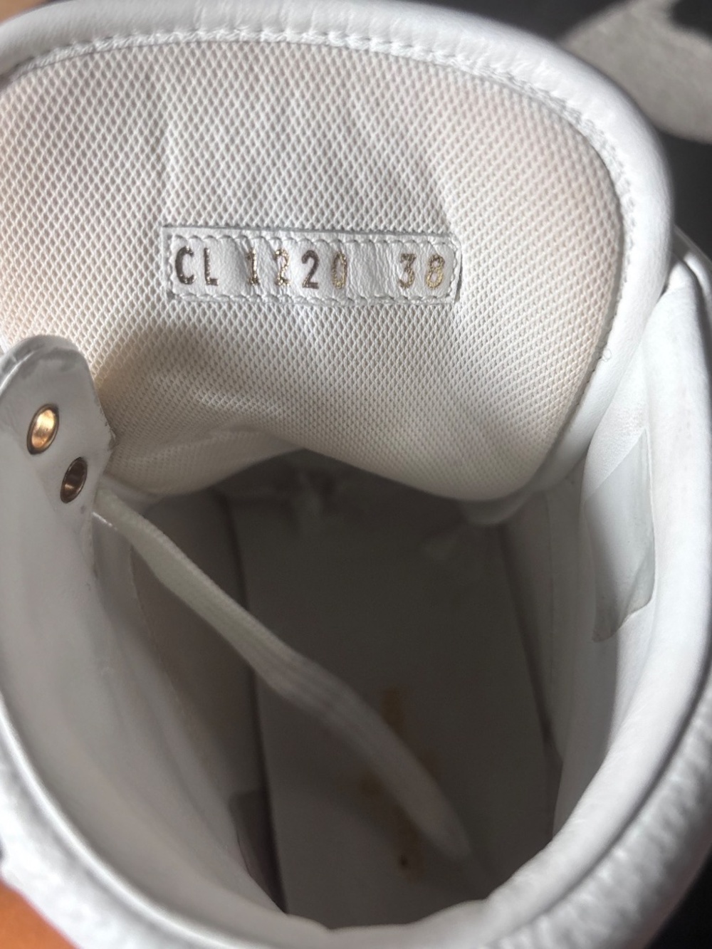 Authentic Women’s Louis Vuitton High Top Sneakers - Picture 9 of 10